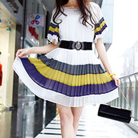 ST214多功能排摺機Sample of Universal Automatic Pleating Machine 