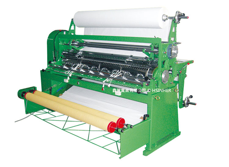 ST-272 雙刀立體摺景機Auto Vertical Three-Dimensional Pleating Machine